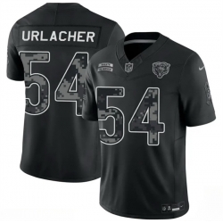 Men Chicago Bears  54 Brian Urlacher Black F U S E  2026 Salute to Service Limited Stitched Football Jersey
