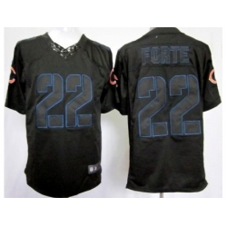 Nike Chicago Bears 22 Matt Forte Black Limited Impact NFL Jersey