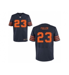 Nike Chicago Bears 23 Kyle Fuller blue Elite number orange NFL Jersey