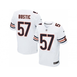 Nike Chicago Bears 57 Jon Bostic White Elite NFL Jersey