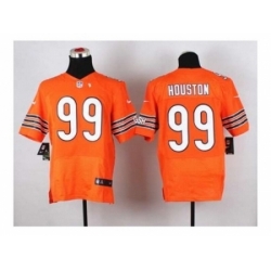 Nike chicago bears 99 Lamarr Houston orange Elite NFL Jersey