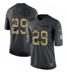 Youth Nike Chicago Bears 29 Tarik Cohen Limited Black 2016 Salute to Service NFL Jersey