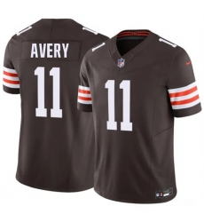 Men Cleveland Browns 11 Tre Avery Brown 2026 F U S E Vapor Limited Stitched Football Jersey Men Cleveland Browns 11 Tre Avery Brown 2026 F U S E Vapor Limited Stitched Football Jersey