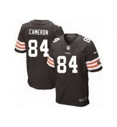 Nike Cleveland Browns 84 Jordan Cameron Brown Elite NFL Jersey