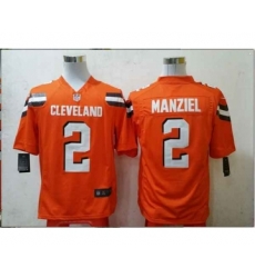 nike nfl jerseys cleveland browns 2 manziel orange[game][new style]