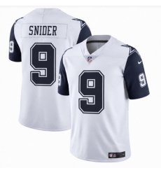 Men Dallas Cowboys 9 SNIDER White 2023 F U S E Vapor Untouchable Limited Stitched Football Jersey Men Dallas Cowboys 9 SNIDER White 2023 F U S E Vapor Untouchable Limited Stitched Football Jersey