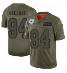 Men Dallas Cowboys 94 Randy Gregory Limited Camo 2019 Salute to Service Football Jersey