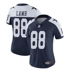 Women Dallas Cowboys CeeDee Lamb Navy Limited Alternate Vapor Untouchable Jersey