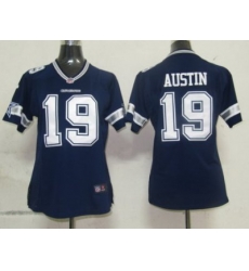 Women Nike Dallas cowboys 19 Austin Authentic Game Jersey