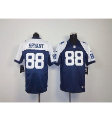 Nike Cowboys #88 Dez Bryant Navy Blue Thanksgiving Youth Throwback Stitched NFL Elite Jersey