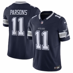 Toddler Dallas Cowboys 11 Micah Parsons Navy 2023 F U S E Limited Stitched Football Jersey