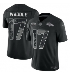 Men Denver Broncos 17 Jaylen Waddle Black F U S E 2026 Salute to Service Limited Stitched Football Jersey Men Denver Broncos 17 Jaylen Waddle Black F U S E 2026 Salute to Service Limited Stitched Football Jersey