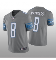 Men's Detroit Lions #8 Josh Reynolds Grey Vapor Untouchable Limited Stitched Jersey