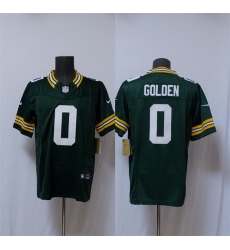 Men Green Bay Packers 0 Matthew Golden Green Vapor 2025 F U S E  Limited Stitched Football Jersey