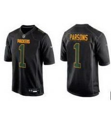 Men Green Bay Packers 1 Micah Parsons Black Football Stitched vapor Limited Jersey Men Green Bay Packers 1 Micah Parsons Black Football Stitched vapor Limited Jersey