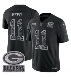 Men Green Bay Packers 11 Jayden Reed Black F U S E 2026 Salute to Service Limited Stitched Football Jersey Men Green Bay Packers 11 Jayden Reed Black F U S E 2026 Salute to Service Limited Stitched Football Jersey