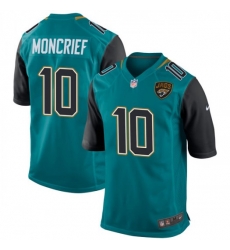 Men Nike Donte Moncrief Jacksonville Jaguars Game Teal Team Color Jersey