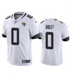 Men's Jacksonville Jaguars #0 Calvin Ridley White Vapor Untouchable Limited Stitched Jersey