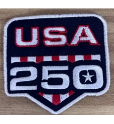 Men Kansas City Chiefs USA 250 Anniversary Patch Biaog