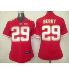 Women Nike Kansas City Chiefs 29 Berry Jersey