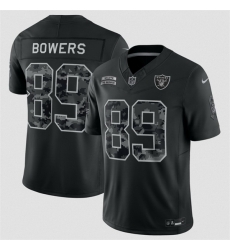Men Las Vegas Raiders 89 Brock Bowers Black F U S E 2026 Salute to Service Limited Stitched Football Jersey Men Las Vegas Raiders 89 Brock Bowers Black F U S E 2026 Salute to Service Limited Stitched Football Jersey