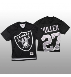 NFL Las Vegas Raiders 27 Trayvon Mullen Black Men Mitchell  26 Nell Big Face Fashion Limited NFL Jersey