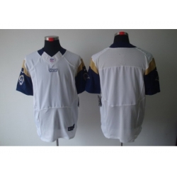 Nike St. Louis Rams Blank White Elite NFL Jersey