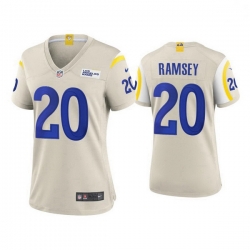 Women Los Angeles Rams Jalen Ramsey 2020 Vapor Limited Jersey White