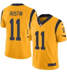 Nike Rams #11 Tavon Austin Gold Youth Stitched NFL Limited Rush Jersey