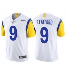 Youth Nike Los Angeles Rams 9 Matthew Stafford White Vapor Untouchable Limited Jersey