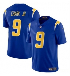 Men Los Angeles Chargers 9 DJ Chark Jr Royal 2024 Vapor Limited Stitched Football Jersey