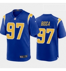 Men Nike Chargers 97  Joey Bosa Royal Blue Stitched NFL Jersey