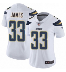 Womens Nike Los Angeles Chargers 33 Derwin James White Vapor Untouchable Elite Player NFL Jersey