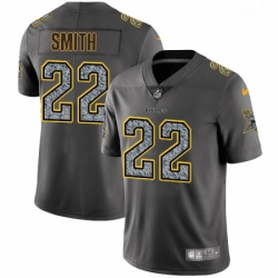 Mens Nike Minnesota Vikings 22 Harrison Smith Gray Static Vapor Untouchable Limited NFL Jersey