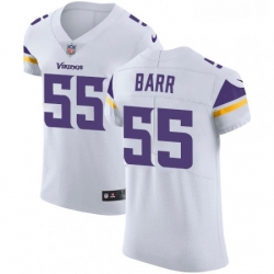 Mens Nike Minnesota Vikings 55 Anthony Barr White Vapor Untouchable Elite Player NFL Jersey