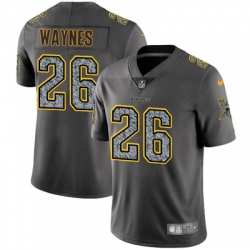 Nike Vikings #26 Trae Waynes Gray Static Mens NFL Vapor Untouchable Game Jersey