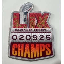 2025 Super Bowl LIX Champions 020925 Patch Biaog