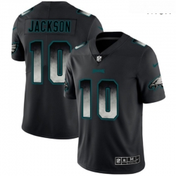 Eagles 10 DeSean Jackson Black Arch Smoke Vapor Untouchable Limited Jersey