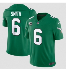 Men Philadelphia Eagles 6 DeVonta Smith Kelly Green 2026 F U S E 2 Star C Patch Throwback Vapor Untouchable Limited Stitched Football Jersey Men Philadelphia Eagles 6 DeVonta Smith Kelly Green 2026 F U S E 2 Star C Patch Throwback Vapor Untouchable Limited Stitched Football Jersey