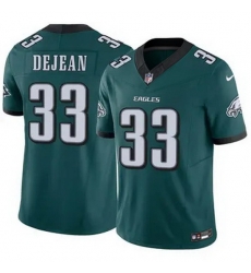 Men Philadelphia Eagles Cooper DeJean #33 Green F U S E Stitched NFL Jersey