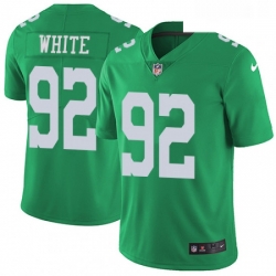 Mens Nike Philadelphia Eagles 92 Reggie White Limited Green Rush Vapor Untouchable NFL Jersey