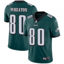 Nike Eagles #80 Markus Wheaton Midnight Green Team Color Mens Stitched NFL Vapor Untouchable Limited Jersey