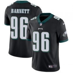 Nike Eagles #96 Derek Barnett Black Alternate Mens Stitched NFL Vapor Untouchable Limited Jersey