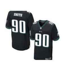 Nike Philadelphia Eagles 1 Marcus Smith black Elite NFL Jersey