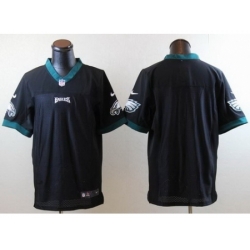 Nike Philadelphia Eagles Blank Black Elite NFL Jersey