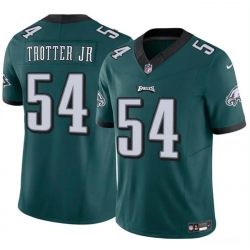 Youth Philadelphia Eagles 54 Jeremiah Trotter Jr Green 2024 Draft F U S E Vapor Untouchable Limited Stitched Football Jersey