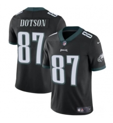 Youth Philadelphia Eagles 87 Jahan Dotson Black Vapor Untouchable Limited Stitched Football Jersey