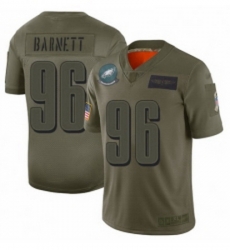 Youth Philadelphia Eagles 96 Derek Barnett Limited Camo 2019 Salute to Service Football Jersey