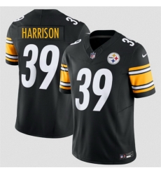 Men Pittsburgh Steelers  39 Malik Harrison Black 2026 F U S E  Vapor Limited Stitched Football Jersey