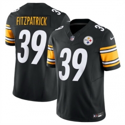 Men Pittsburgh Steelers 39 Minkah Fitzpatrick Black 2023 F.U.S.E. Vapor Untouchable Limited Jersey